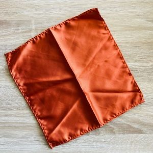 ✨5/$5 | Men’s Burnt Orange Pocket Square✨
